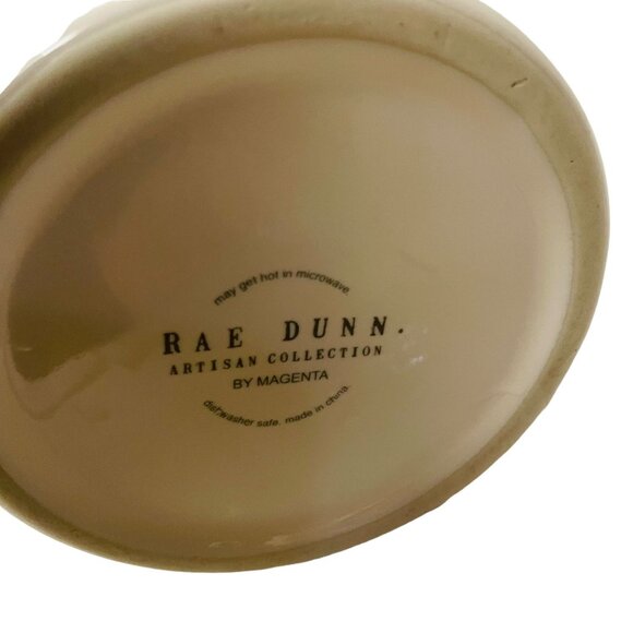 Rae Dunn Artisan Collection Pour Cream Pitcher By Magenta 9" x 7" - Picture 3 of 5